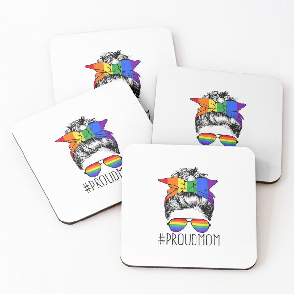 Item preview, Messy Bun Coloful ProudMom Shirt designed and sold by HammonArt.