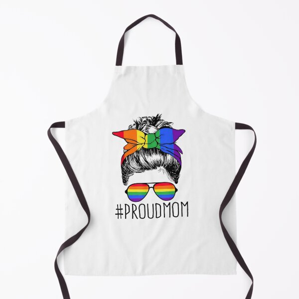 Item preview, Messy Bun Coloful ProudMom Shirt designed and sold by HammonArt.