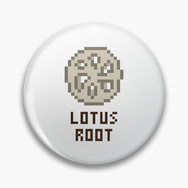 Item preview, Lotus Root Pixel Art designed and sold by AnnaYenardi.