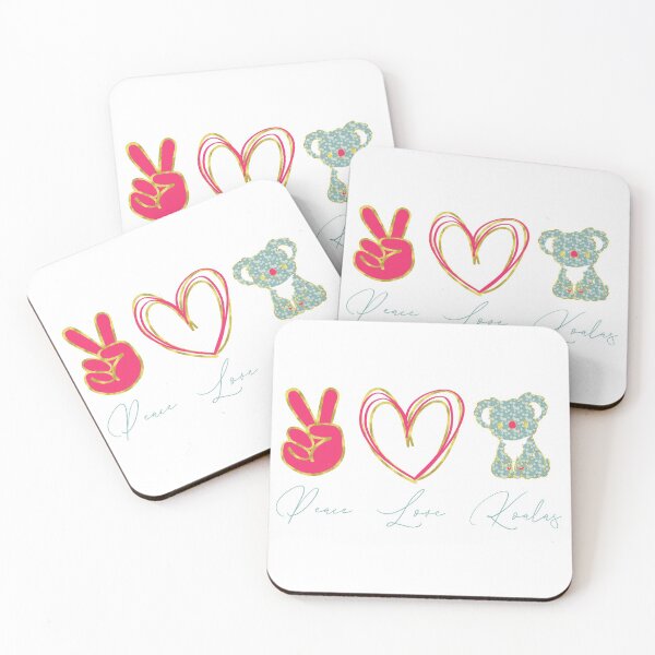 Item preview, Peace Love Koalas designed and sold by Lori P.