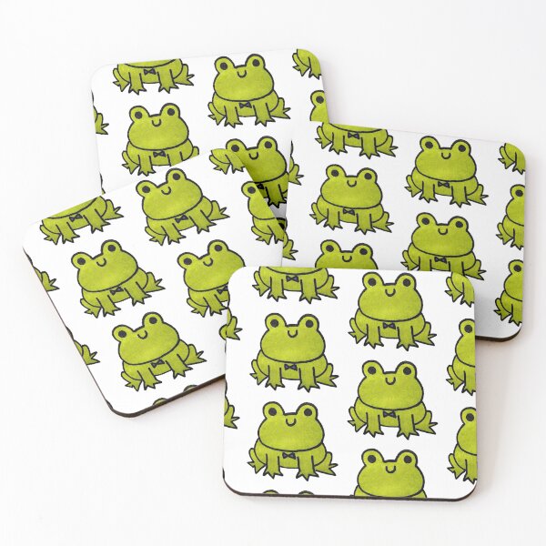 Item preview, Green Frog w/ Purple Bowtie designed and sold by artsy-berri.