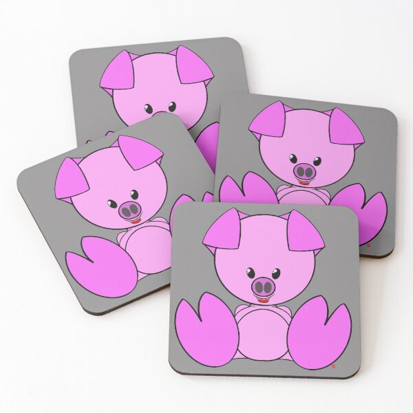 Item preview, CUTE CARTOON PIG designed and sold by CelebraToons.