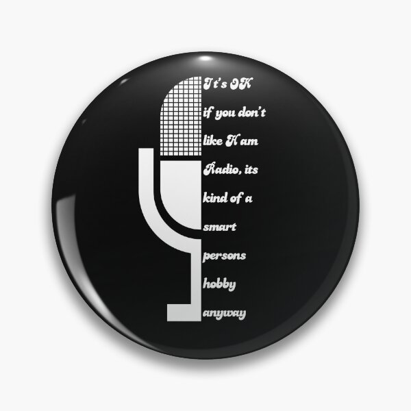 Item preview, Ham Radio design for Amateur Radio, half microphone It's OK if you don't like Ham Radio, its kind of a smart persons hobby anyway designed and sold by Click-Like.