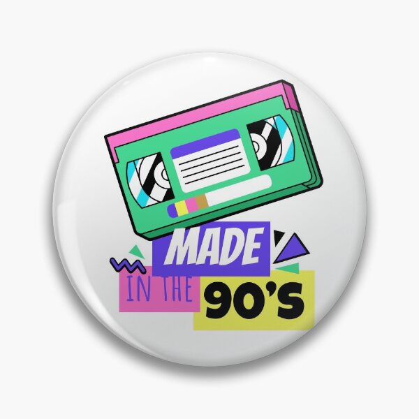 Item preview, Made In the 90's -  Old School VHS 90s Design -  designed and sold by onjcdesign.
