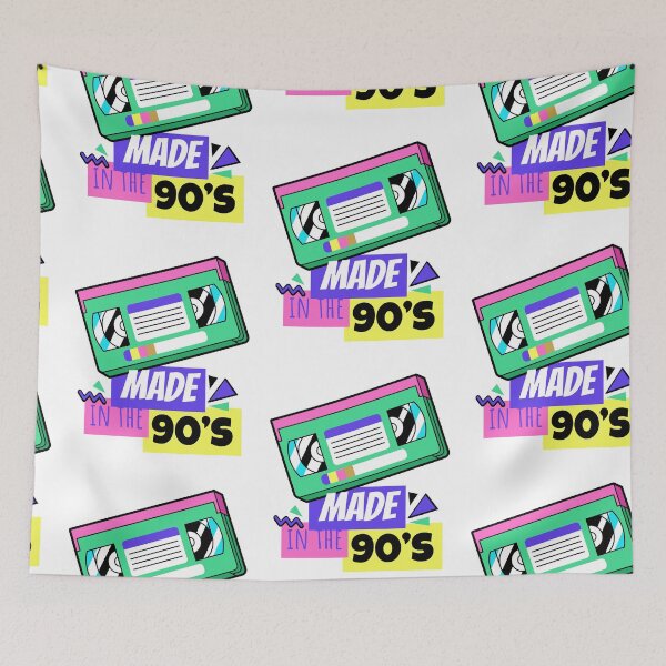 Item preview, Made In the 90's -  Old School VHS 90s Design -  designed and sold by onjcdesign.