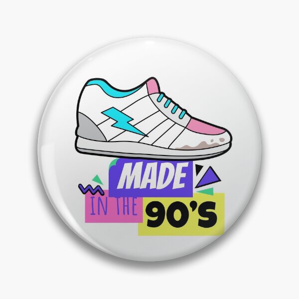 Item preview, Made In the 90's -  Old School 90s Shoes Design - designed and sold by onjcdesign.