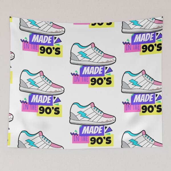 Item preview, Made In the 90's -  Old School 90s Shoes Design - designed and sold by onjcdesign.