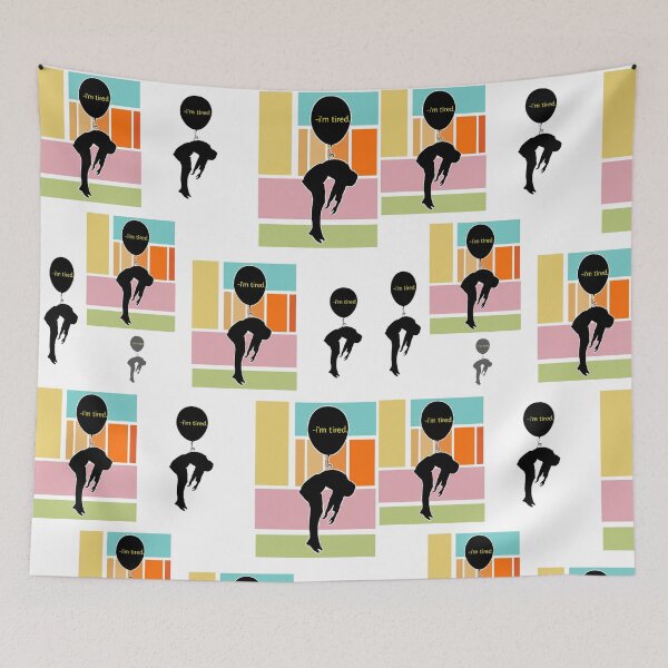Item preview, Depression- " I'm tired " designed and sold by chaayasartsy.