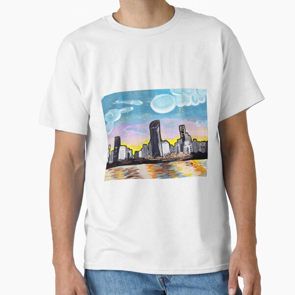 Item preview, Beautiful Brisbane City Painting designed and sold by Annalee Beer.