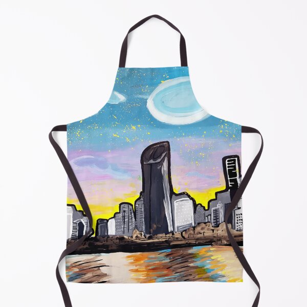 Item preview, Beautiful Brisbane City Painting designed and sold by Annalee Beer.