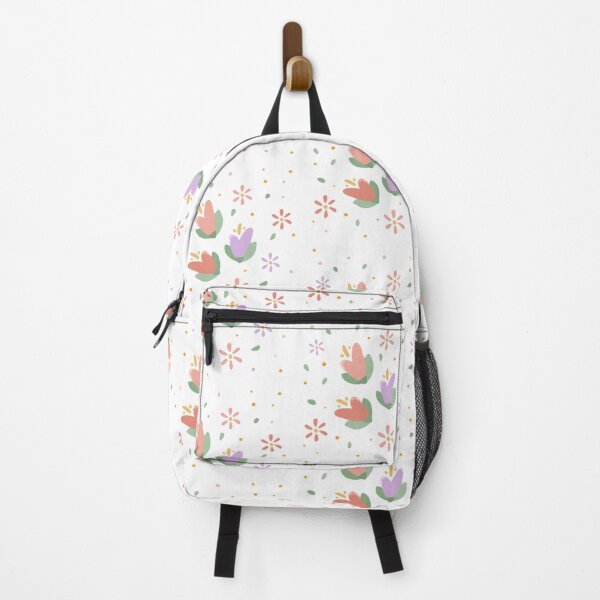 Item preview, pink + purple flowers pattern designed and sold by stse3.