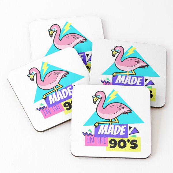 Item preview, Made In the 90's -  Old School Flamingo Design - designed and sold by onjcdesign.