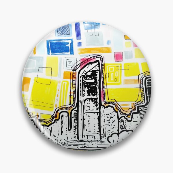 Item preview, Contemporary Brisbane Cityscape designed and sold by Annalee Beer.