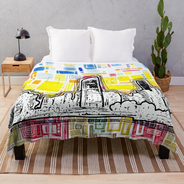 Item preview, Contemporary Brisbane Cityscape designed and sold by Annalee Beer.