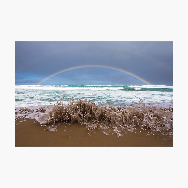 Great ocean rainbow Photographic Print