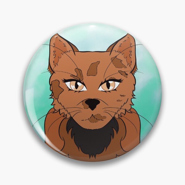 Item preview, Tan Speckled Cat with Sandy Eyes: Turquoise Background designed and sold by LoveLongLetter.