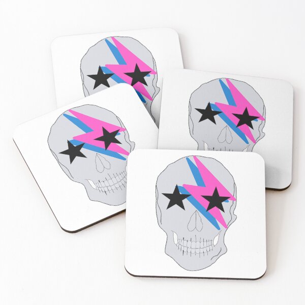 Item preview, star and lightning bolt skull designed and sold by mollsdesignss.