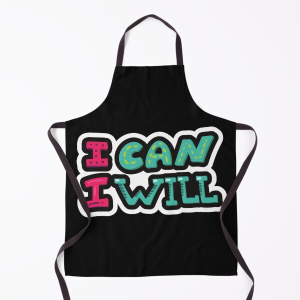 Item preview, Vintage I can I Will Decorative Typography  designed and sold by garniturex.