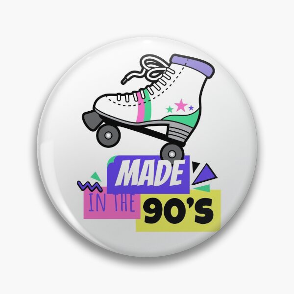 Item preview, Made In the 90's -  Old School Roller Skate Design - designed and sold by onjcdesign.