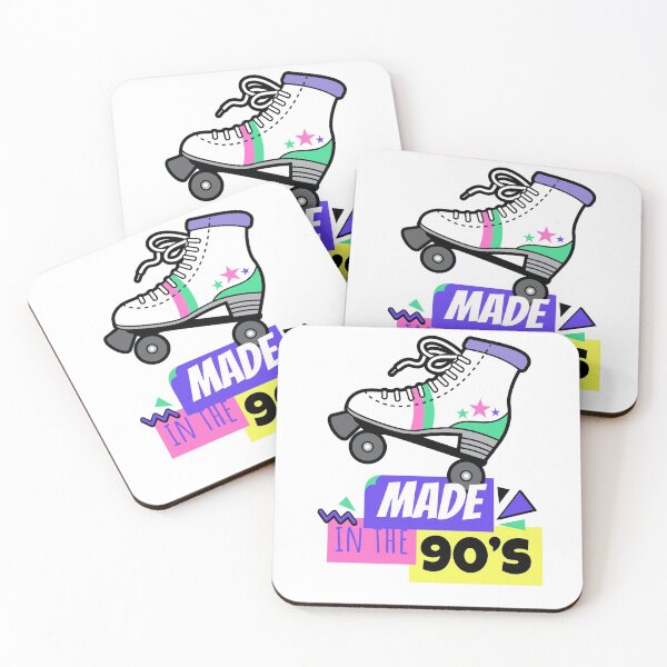 Item preview, Made In the 90's -  Old School Roller Skate Design - designed and sold by onjcdesign.