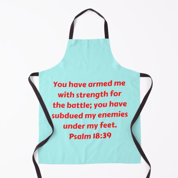 Artikelvorschau, Bible Verse Psalm 18:39 entworfen und verkauft von Prayingwarrior.