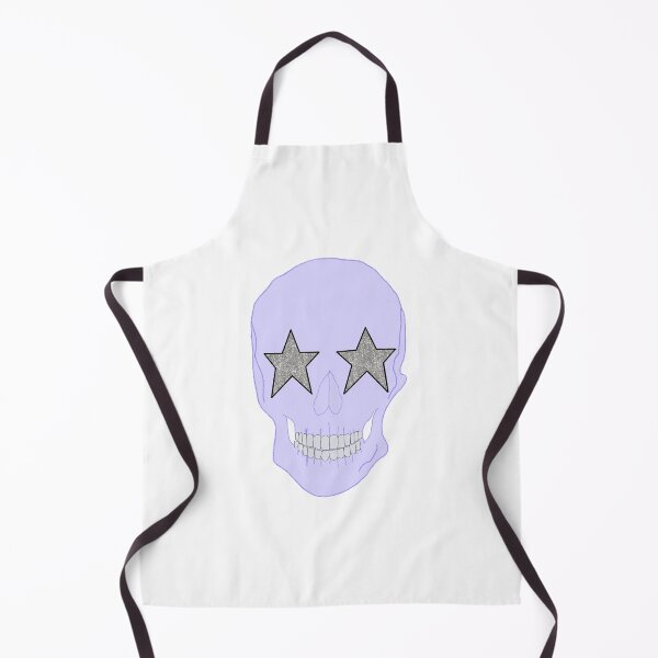 Item preview, purple star eyed skull designed and sold by mollsdesignss.