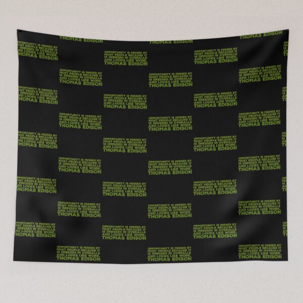 Item preview, La mayoría de la gente pierde la oportunidad- Thomas Edison designed and sold by homesteadswag.