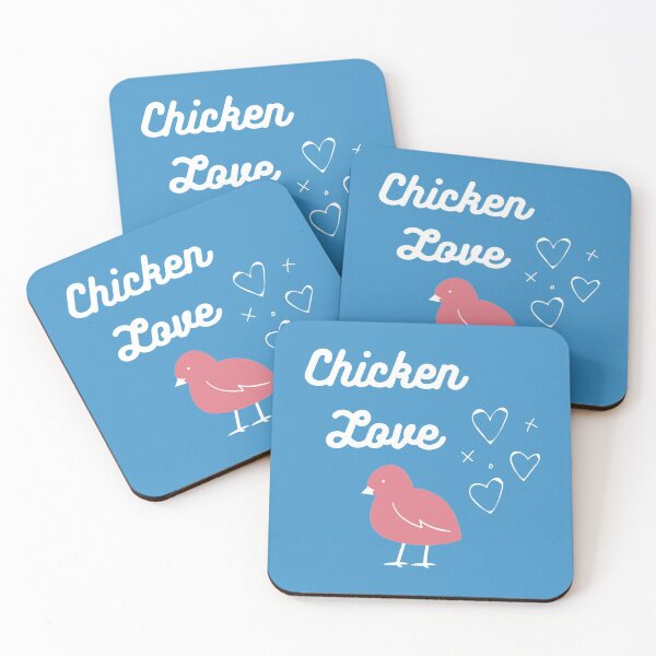 Item preview, Pink Chicken Love  designed and sold by Cluckin' Mad.