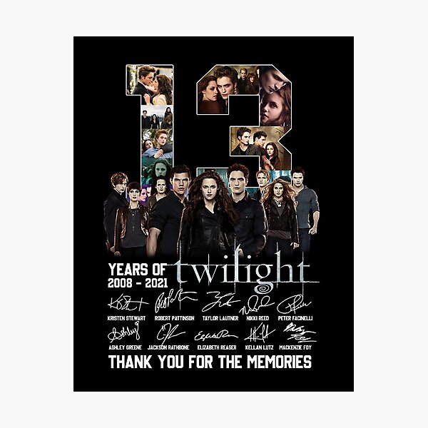 Item preview, 13 Years Of The Twilight Saga Signature , Twilight Cast , Twilight Midnight Sun Movie designed and sold by DWQBVR.