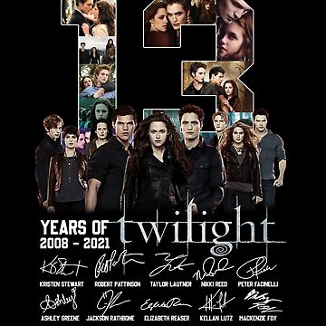 13 Years Of The Twilight Saga Signature , Twilight Cast , Twilight Midnight  Sun Movie Essential T-Shirt for Sale by DWQBVR