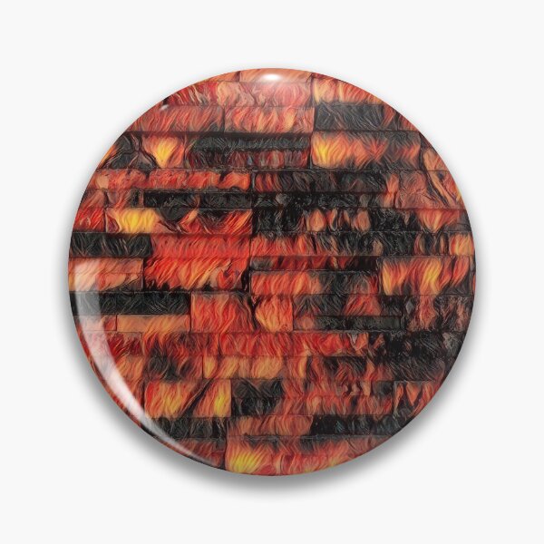 Item preview, GALATHI Stone Wall Flames designed and sold by Galathi Designs.