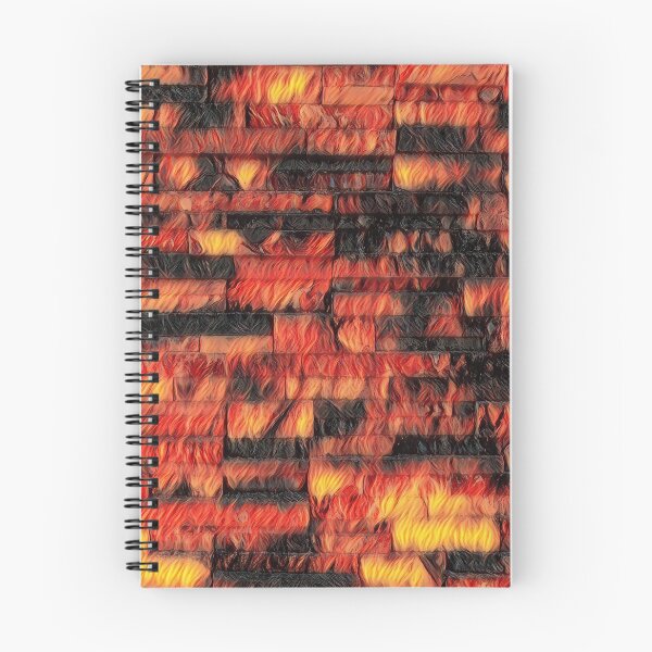 Item preview, GALATHI Stone Wall Flames designed and sold by Galathi Designs.