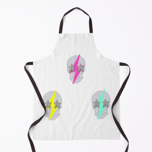 Item preview, lightning bolt skull sticker pack  designed and sold by mollsdesignss.