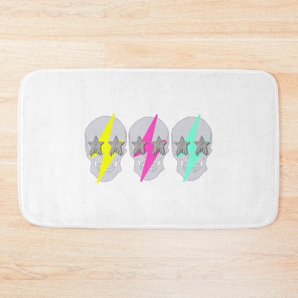 Item preview, three lightning bolt skull sticker pack  designed and sold by mollsdesignss.