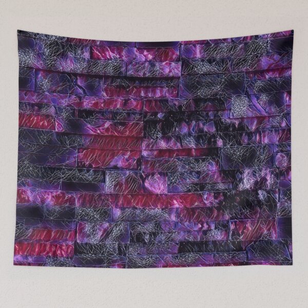 Item preview, GALATHI Purple Stone Wall designed and sold by Galathi Designs.