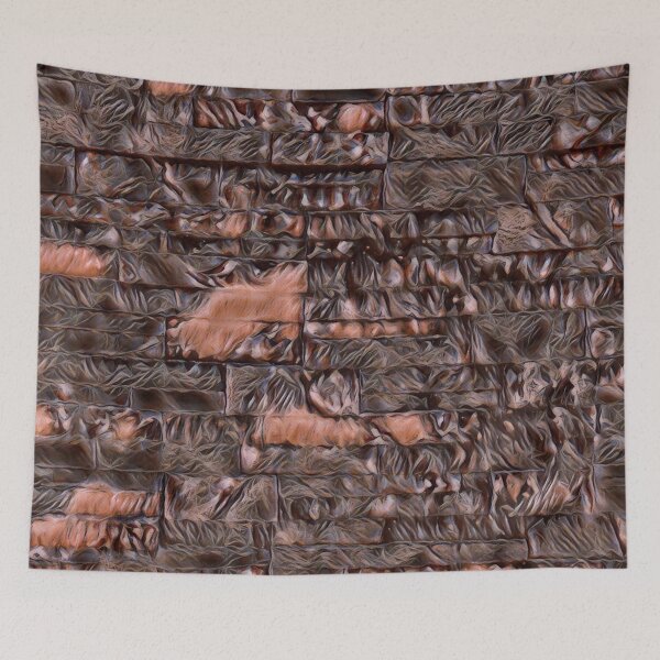 Item preview, GALATHI Leather Stone Wall designed and sold by Galathi Designs.