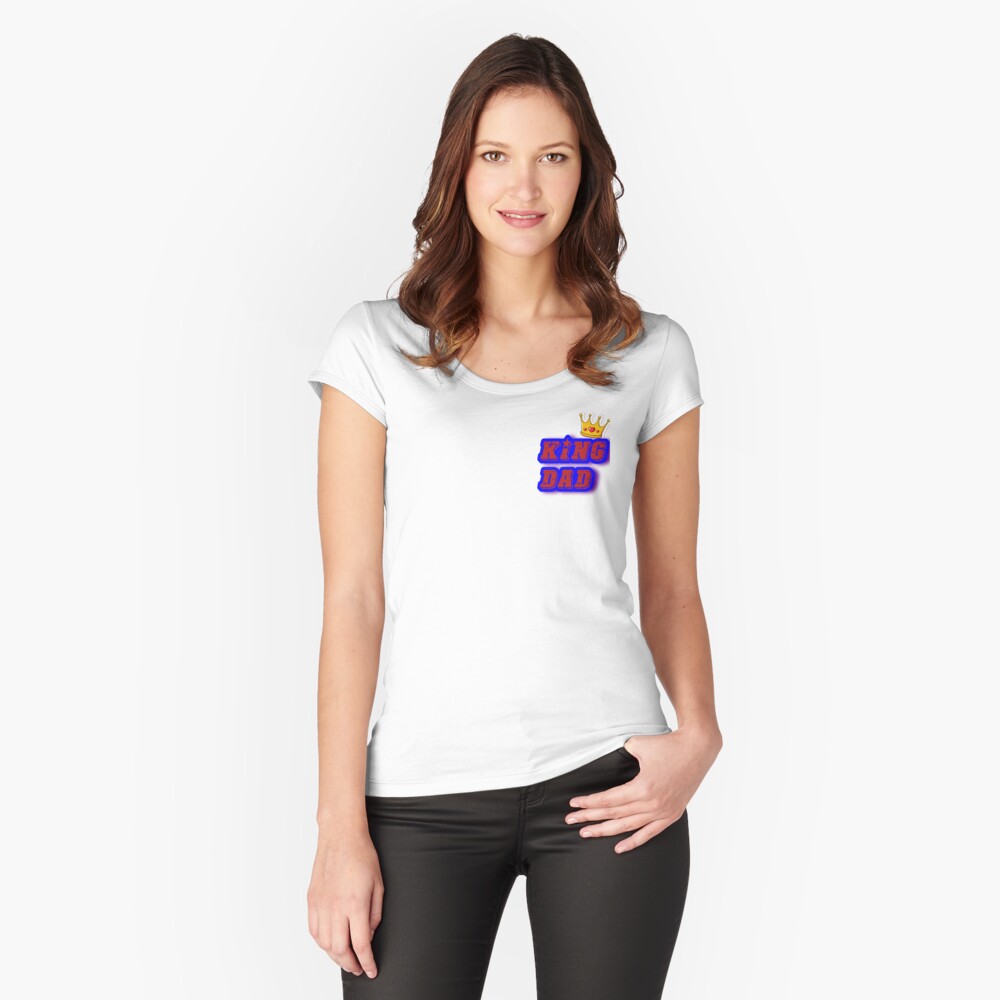 Item preview, Fitted Scoop T-Shirt designed and sold by Semapemodiba.