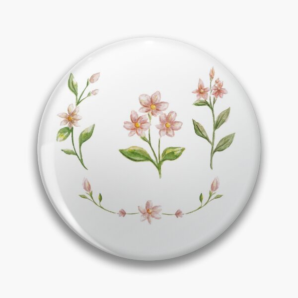 Item preview, watercolor sampaguita flowers pack on beige background  designed and sold by Amalzaki.