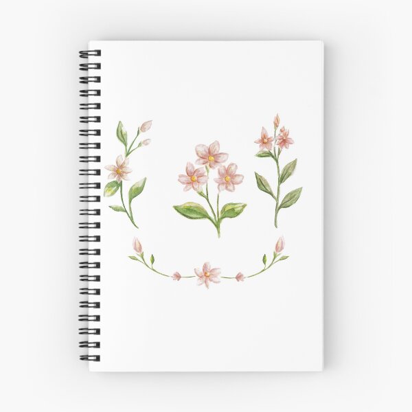 Item preview, watercolor sampaguita flowers pack on beige background  designed and sold by Amalzaki.