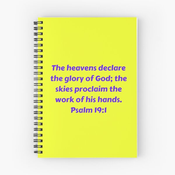 Artikelvorschau, Bible Verse Psalm 19:1 entworfen und verkauft von Prayingwarrior.