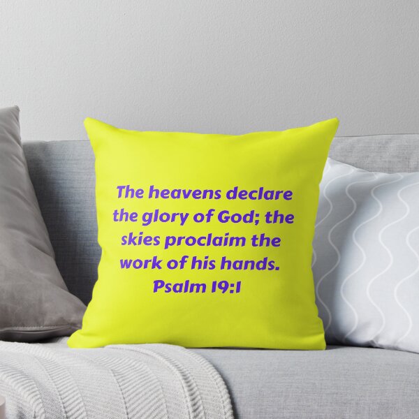 Item preview, Bible Verse Psalm 19:1 designed and sold by Prayingwarrior.