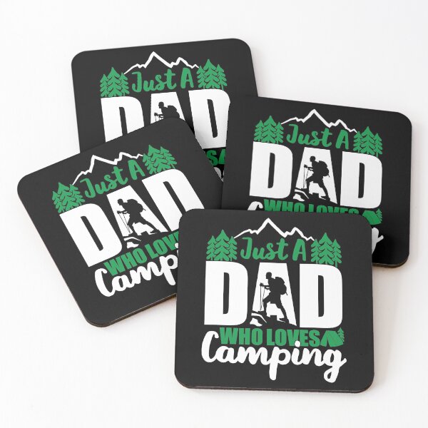 Item preview, Just A Dad Who Loves Camping | Camp At National Parks designed and sold by GravitiTees.