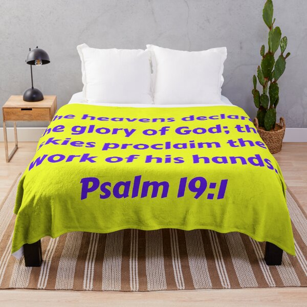 Artikelvorschau, Bible Verse Psalm 19:1 entworfen und verkauft von Prayingwarrior.