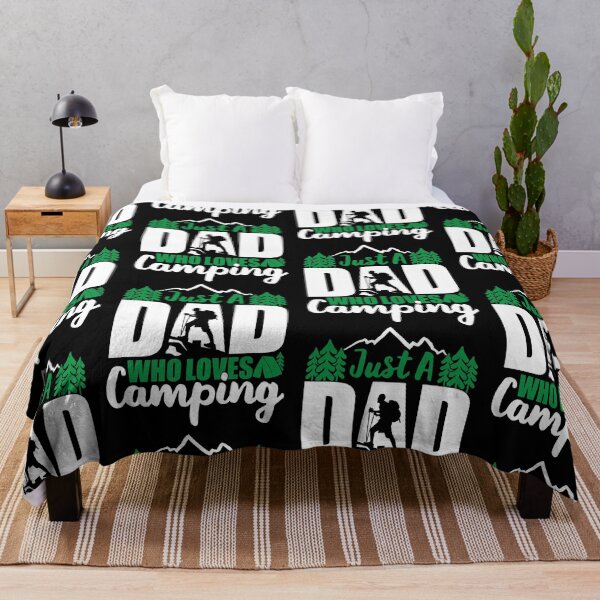 Item preview, Just A Dad Who Loves Camping | Camp At National Parks designed and sold by GravitiTees.