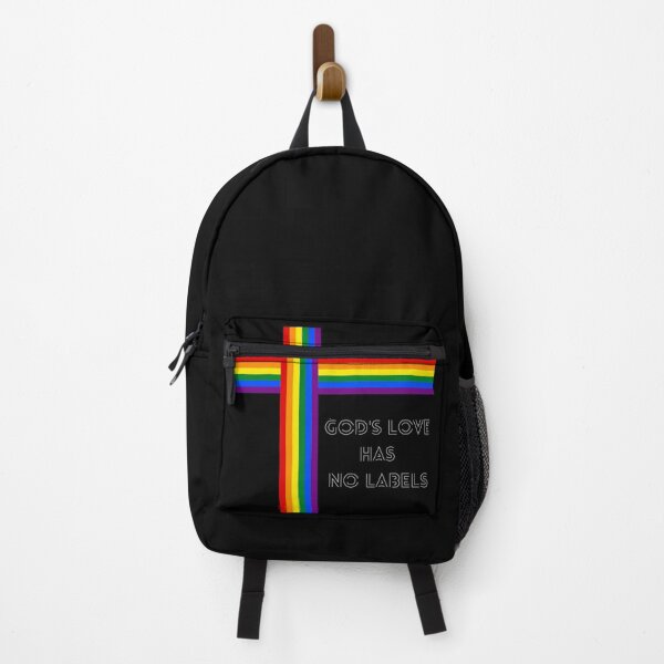 Item preview, GOD'S LOVE HAS NO LABELS (Rainbow Cross) designed and sold by NATHYSCREATION.