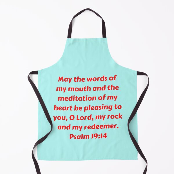 Item preview, Bible Verse Psalm 19:14 designed and sold by Prayingwarrior.