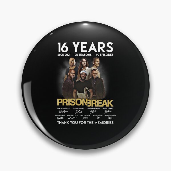 Item preview, 16 Years Prison Break Signature , Thank You For The Memmories , Prison Break designed and sold by DWQBVR.