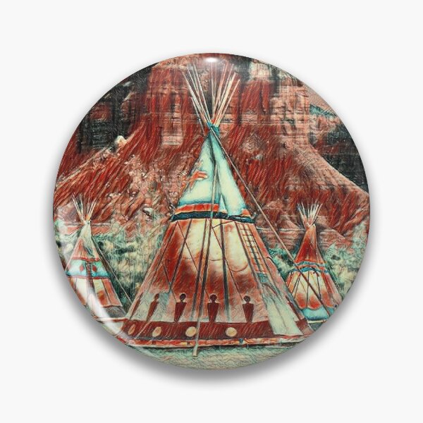 Item preview, GALATHI Teepee - Red Indian Tents - Outdoors designed and sold by Galathi Designs.
