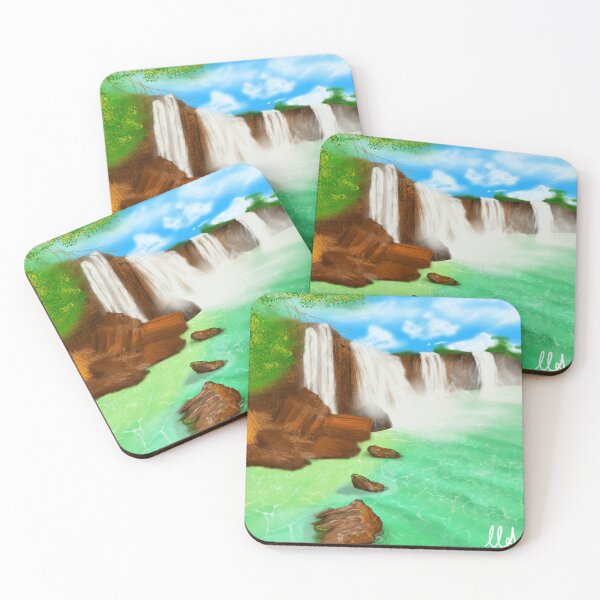 Item preview, Waterfall Landscape designed and sold by LoveLongLetter.