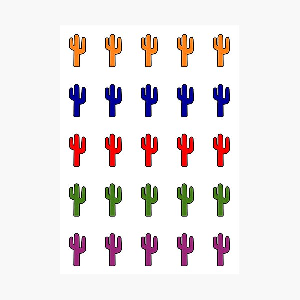 Item preview, Colorful Cactus II designed and sold by AlyaShop24.